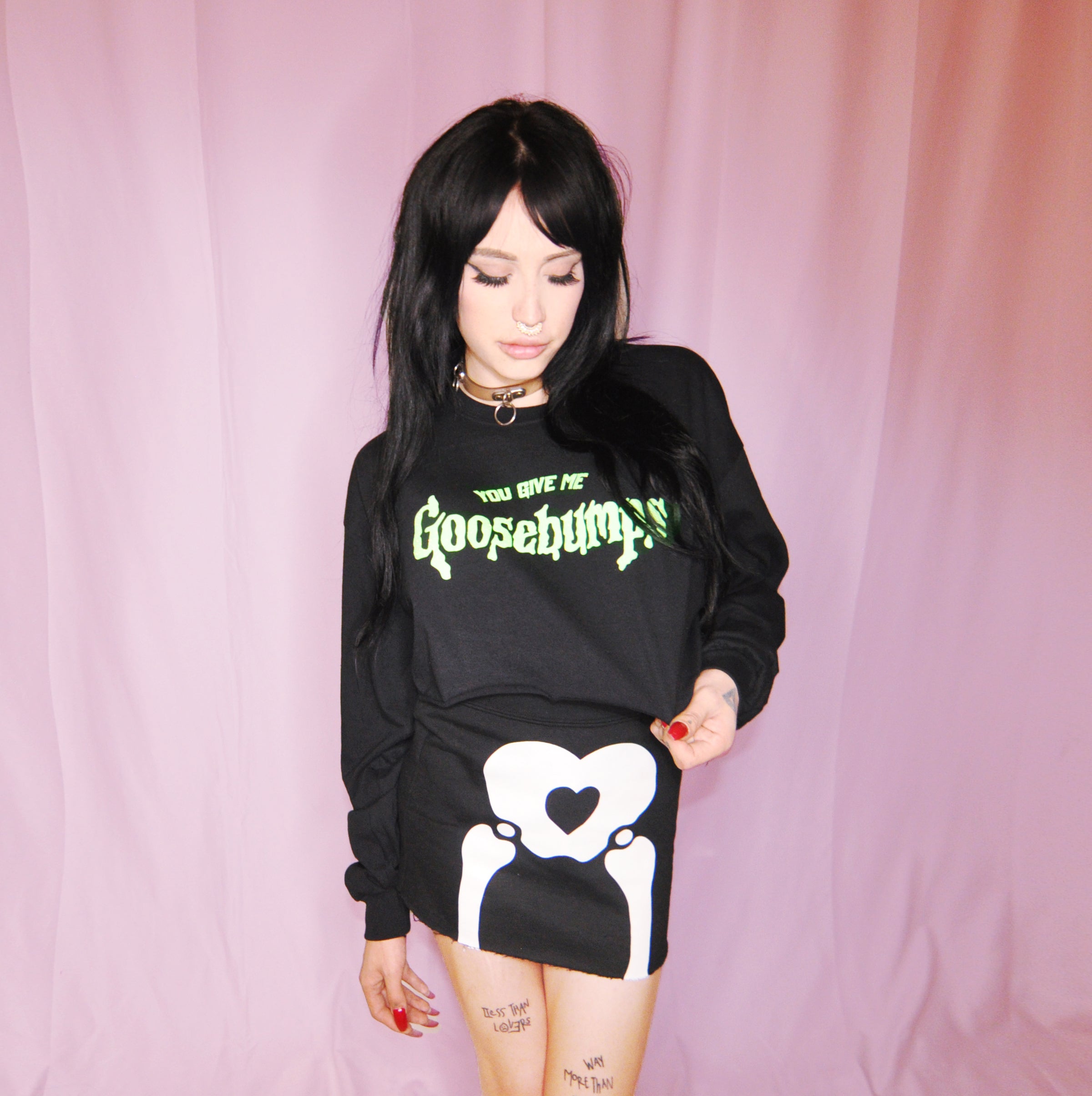 YOU GIVE ME GOOSEBUMPS