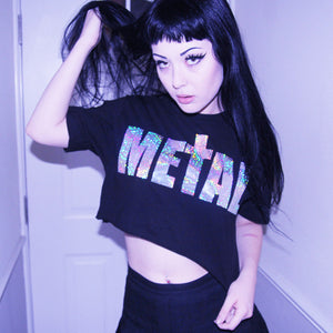 METAL HOLOGRAM TEE