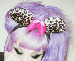 LEOPARD MINNIE EARS