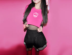 M0NSTER HIGH PINK CROP