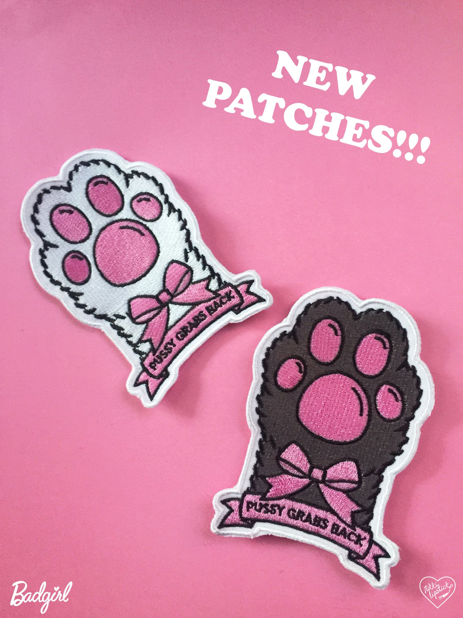 PUSSY GRABS BACK PATCHES