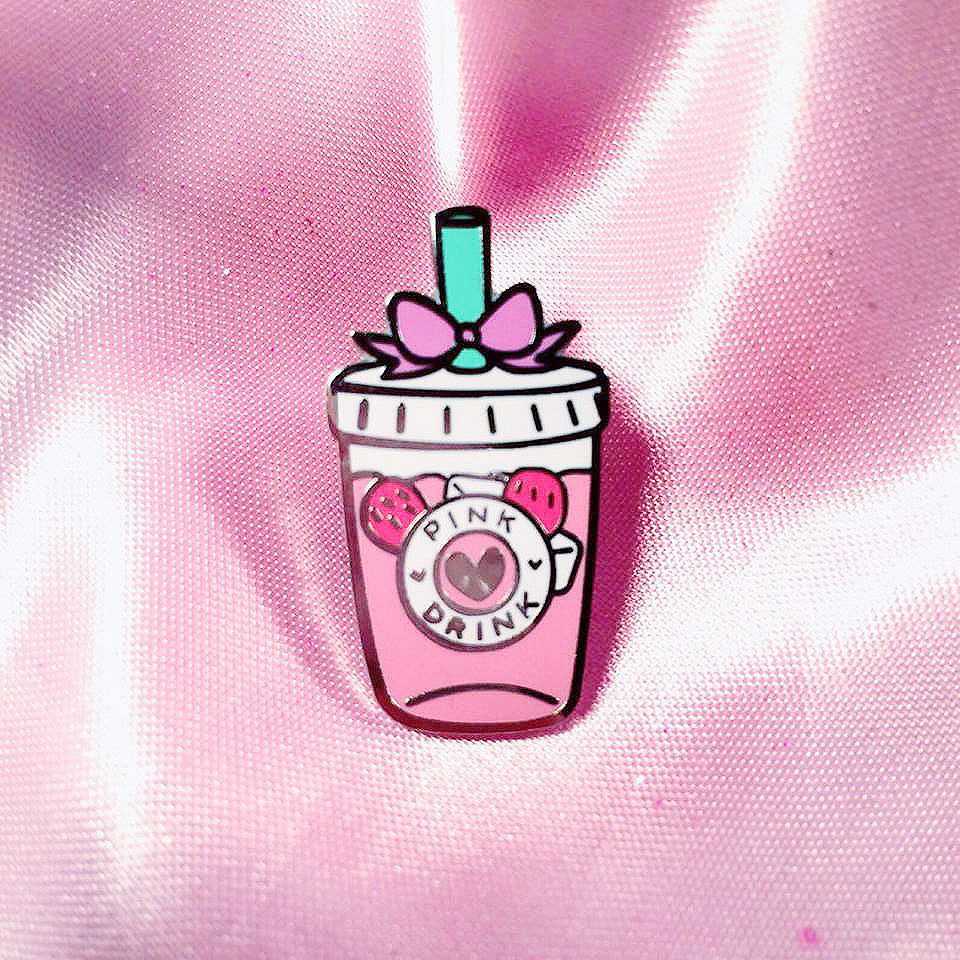 PINK DRINK PINS