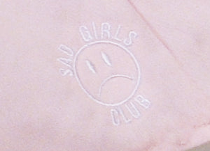 SAD GIRLS CLUB TENNIS SKIRT BABY PINK