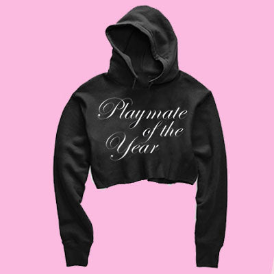 Playmate | Crop Hoodie