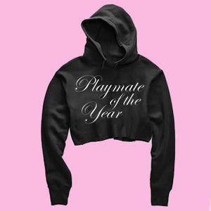 Playmate | Crop Hoodie