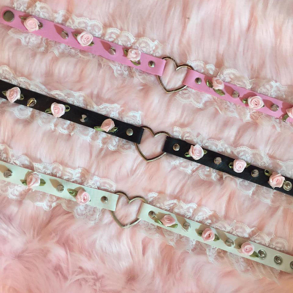 ROSE NYMPH CHOKERS
