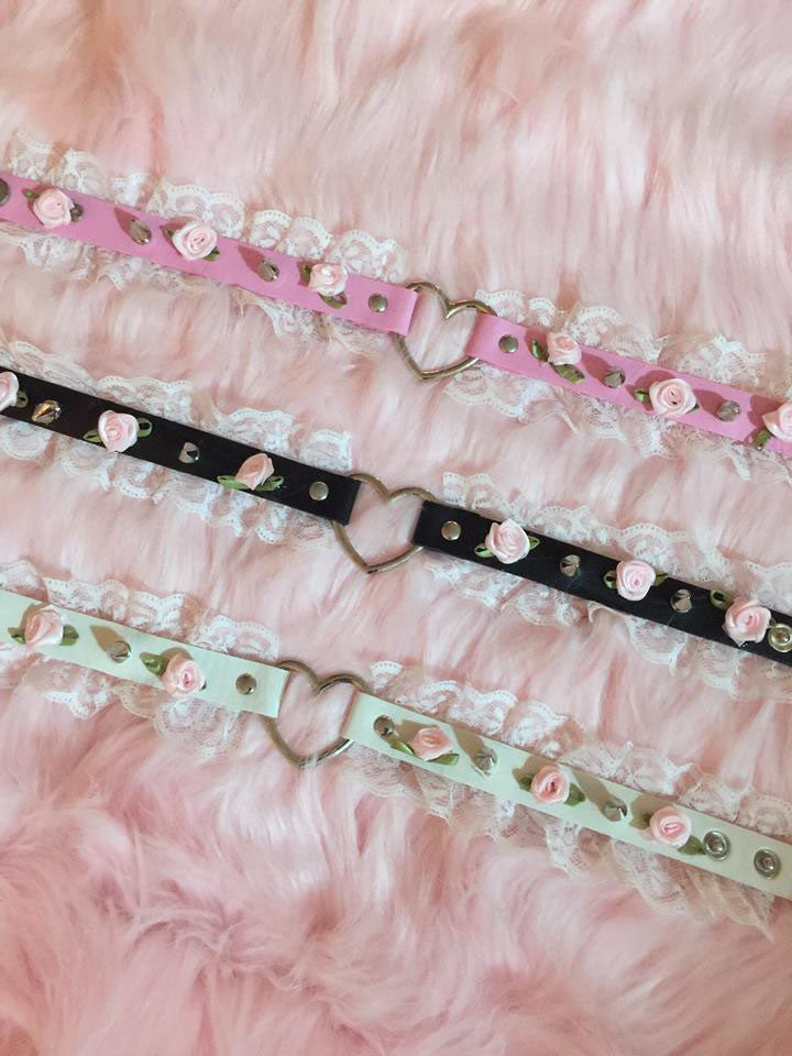 ROSE NYMPH CHOKERS