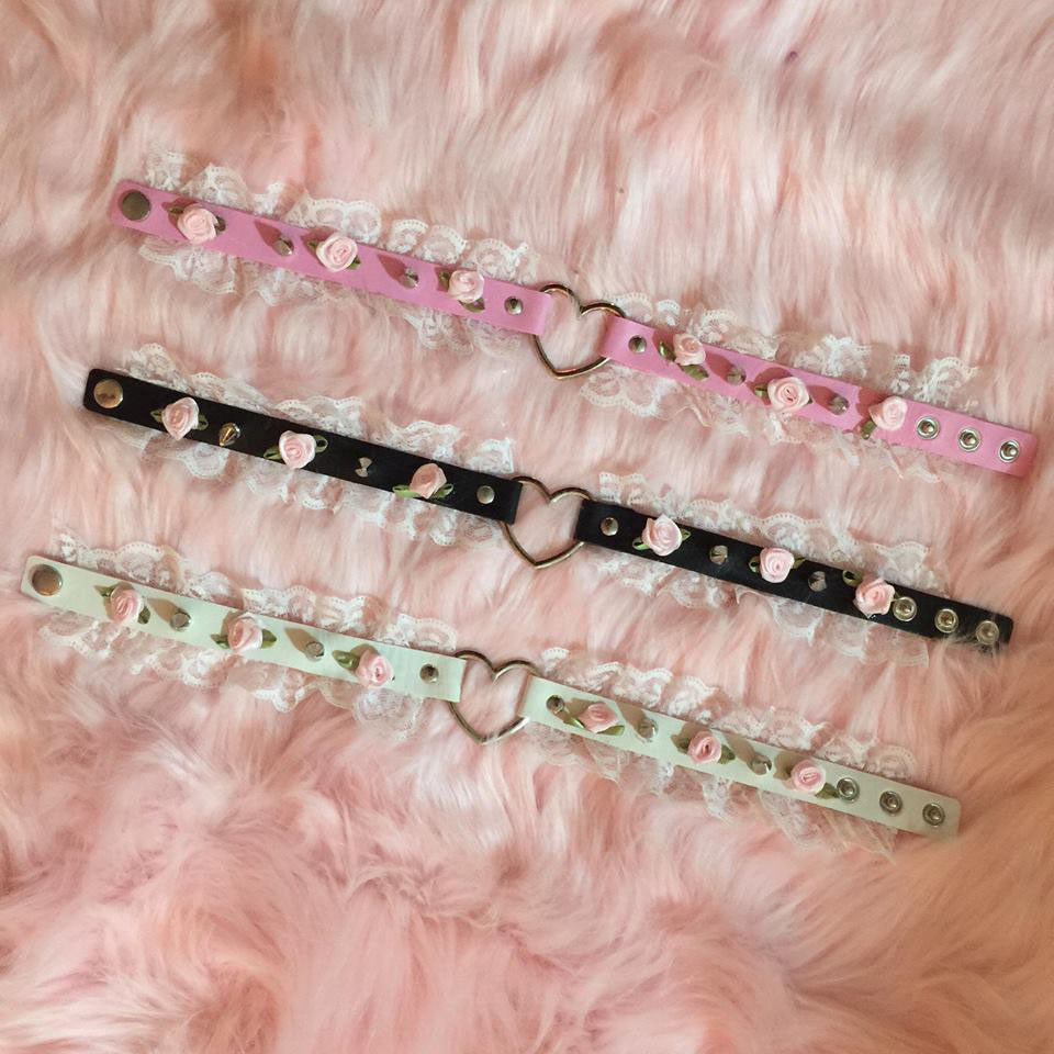 ROSE NYMPH CHOKERS