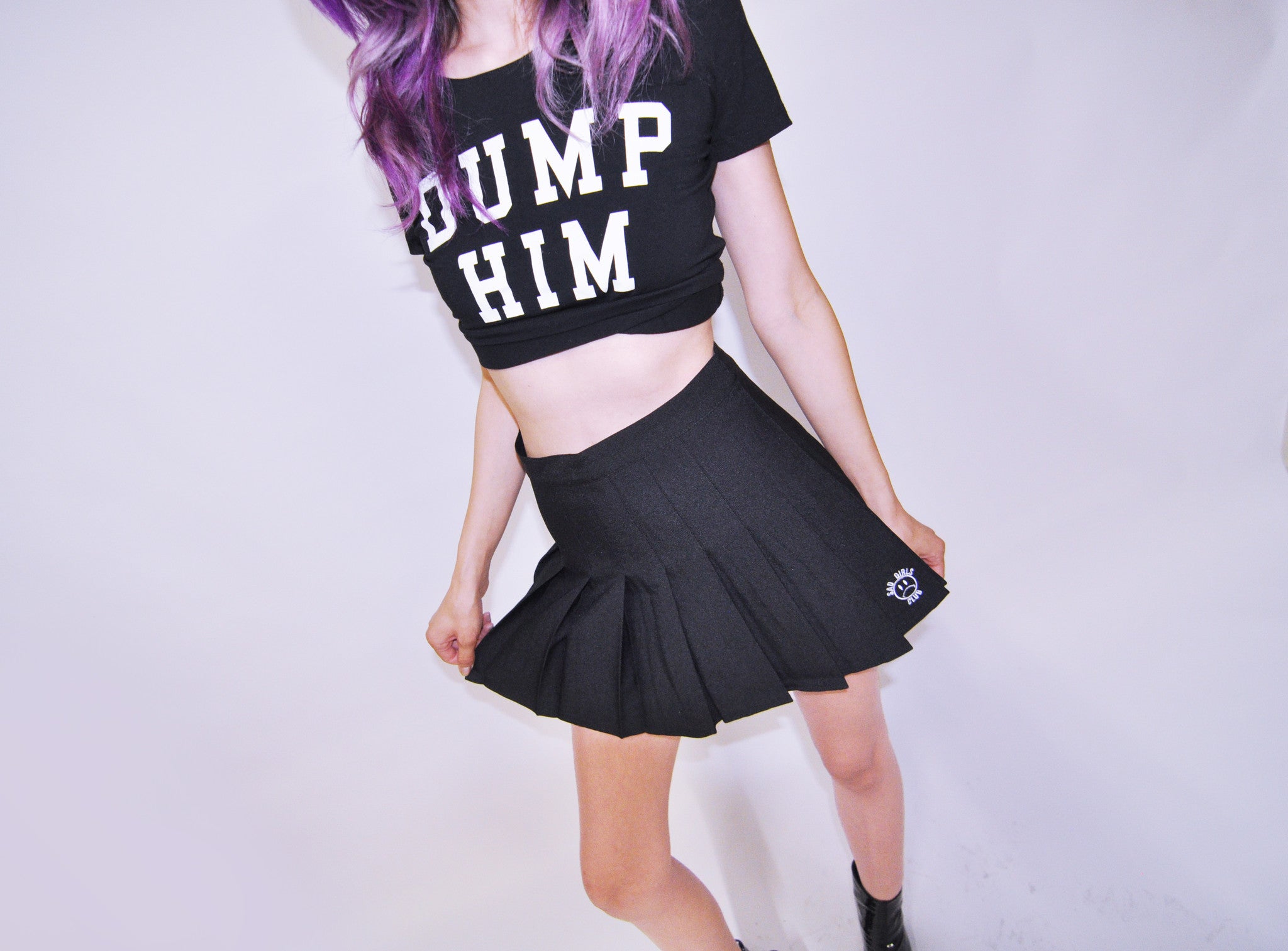SAD GIRLS CLUB TENNIS SKIRT