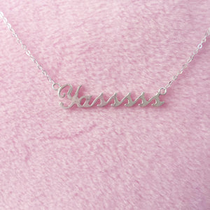 PSYCHO, YASSSSS, EYEROLL Necklace Collection
